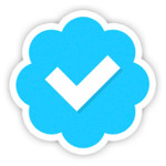 blue verification badge text blue verification badge text